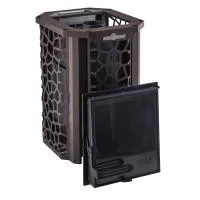 печь для бани сталь-мастер hard 18l панорама 2021 со стеклом закр каменка дровяная #