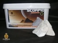 камень для бани скорпион кальцит экрю 11,3 кг 