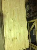 дверь из сосны входная 176х76 утепленная, банный перец