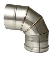 колено профи craft угол 90° нержавеющее (316/0,5мм) ф350