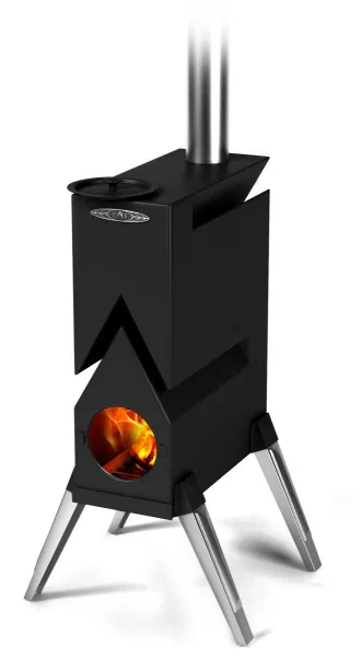 печь портативная тмф шеврон, отопительная, дровяная#